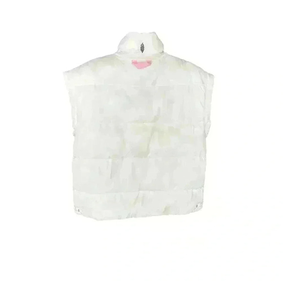 Free People Movement Womens In A Bubble Puffer Waistcoat Vest White Medium NWT - Picture 4 of 13
